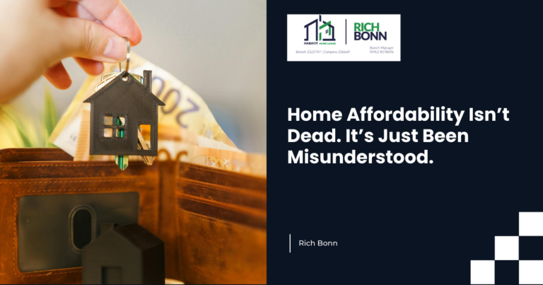 Home Affordability Isn’t Dead. It’s Just Been Misunderstood.