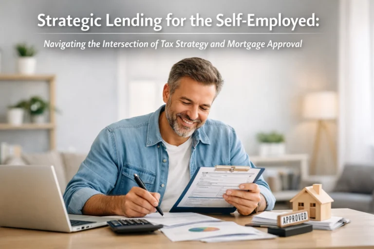 Strategic Lending for the Self-Employed: Navigating the Intersection of Tax Strategy and Mortgage Approval